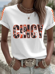 Women's CINCY Football T-shirts