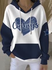 Women's American football hoodie