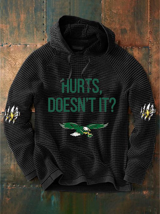 Men's Football Fans Lovers Gameday French Terry Hoodie