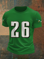 Men's Philadelphia Football Fans Lovers Gameday Casual Tee