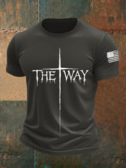 Men's The Way Cross Short-sleeved T-shirt