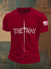 Men's The Way Cross Short-sleeved T-shirt