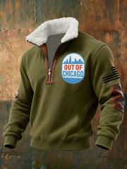 Men's Out Of Chicago Printed Sweatshirt