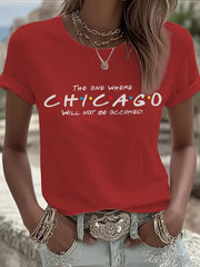 Women's Chicago Protest Short Sleeve T-Shirt