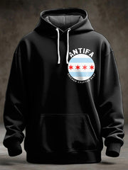 Men's Chicago Protest Oversized Drop-Shoulder Hoodie