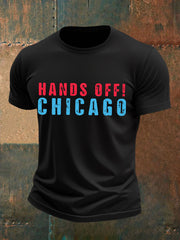 Men's Chicago Protest short-sleeved T-shirt