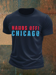Men's Chicago Protest short-sleeved T-shirt