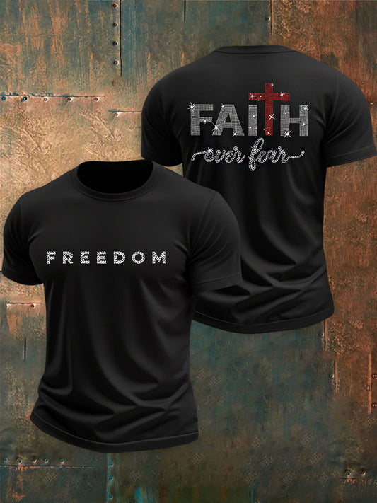 Men's Freedom Is Not Free R.I.P Charlie Kirk Short Sleeve T-shirt