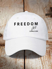 Unisex Freedom Is Not Free R.I.P Charlie Kirk Print Hat