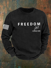 Men's Freedom Is Not Free R.I.P Charlie Kirk Sweater