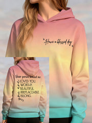Women's Dear Person Behind Me Printed Sweatshirt