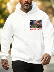 Men's The Fading of the Red White and Blue Hoodie