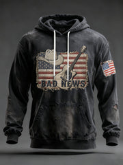 Men's The Fading of the Red, White and Blue Hoodie