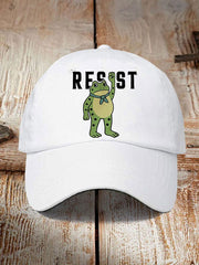 Unisex Portland Frog Print Hat