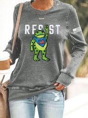 Women's Portland Frog Sweatshirt