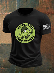Men's Portland Frog Brigade Printed T-shirt