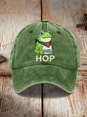 Frog Resist No Hope Without Hop Hat