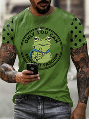 Men's Only You Can Prevent Fascism Printed T-shirt