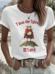 Women's 8647 FDT Funny Tylenol Printed T-shirt