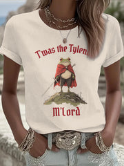 Women's 8647 FDT Funny Tylenol Printed T-shirt