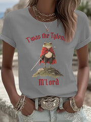 Women's 8647 FDT Funny Tylenol Printed T-shirt
