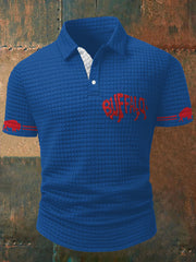 Men's Buffalo Football Lover Printed Casual Tops