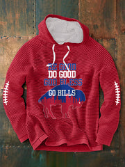 Men's Football Fans Lovers Gameday Casual Hoodie
