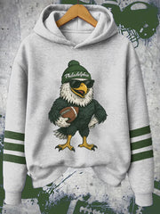 Women's Football Fans Lovers Gameday Casual  Sweatshirt