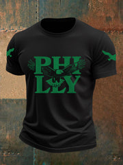 Men's Football Fans Lovers Gameday Casual Tee