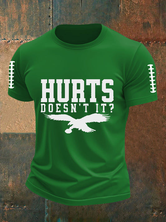 Men's Football Fans Lovers Gameday Casual  Short Sleeve Tee