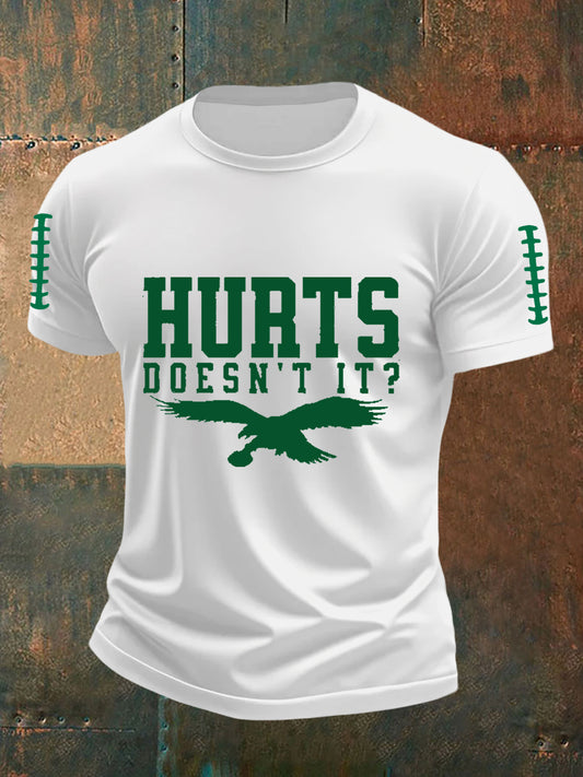 Men's Football Fans Lovers Gameday Casual  Short Sleeve Tee