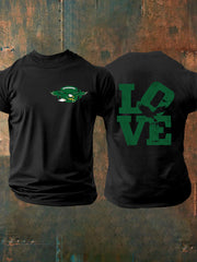 Men's Football Fans Lovers Gameday Casual  Short Sleeve Tee