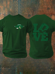 Men's Football Fans Lovers Gameday Casual  Short Sleeve Tee