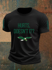 Men's Football Fans Lovers Gameday Casual Short Sleeve T-shirt