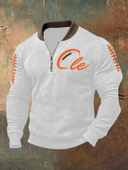 Men's Football Fans Lovers Gameday Casual Sweatshirt