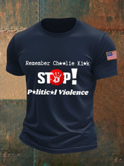 Men's stop violence T-shirts