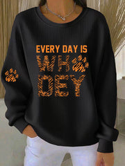 Women's American football sweatshirt