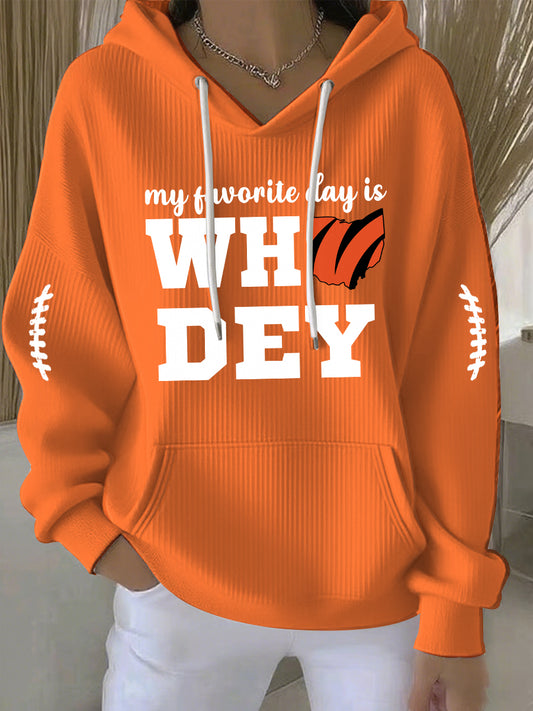 Women's American Football Hoodie