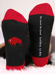 Unisex Buffalo Football Lover Printed Socks