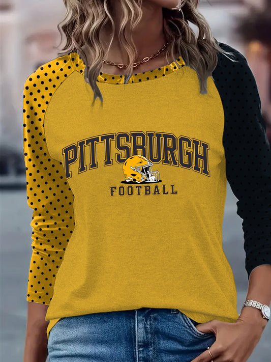 Women's American Football Long Sleeve T-Shirt