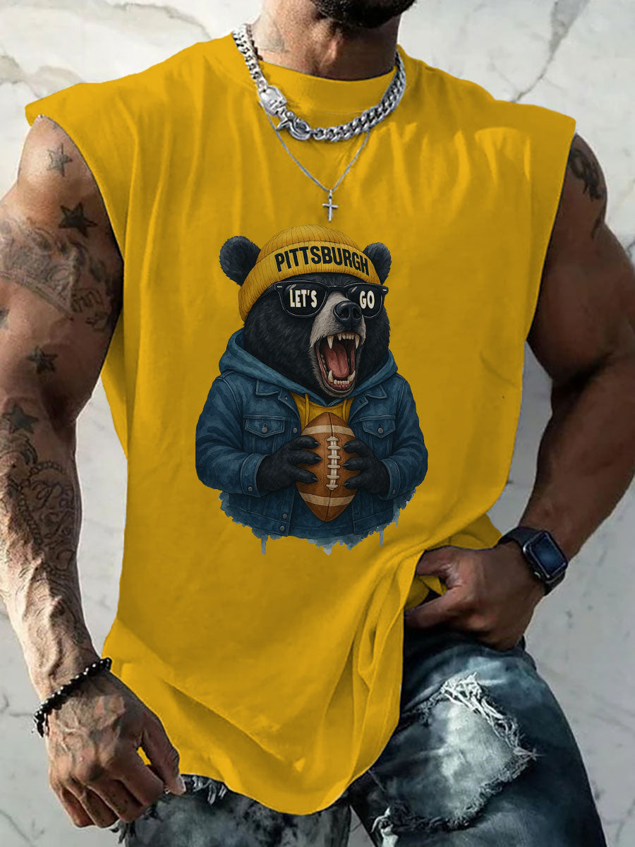 Men's American football vest