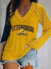 Women's American Football Long Sleeve T-Shirt