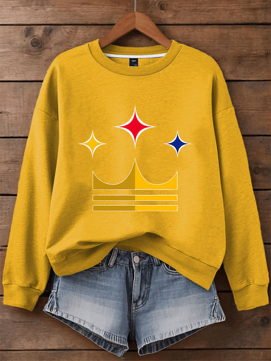 Women's American football sweatshirt