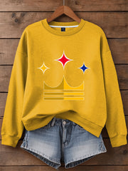 Women's American football sweatshirt