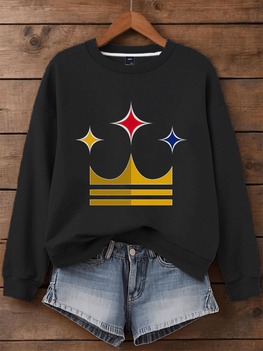 Women's American football sweatshirt