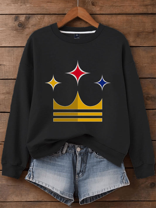 Women's American football sweatshirt