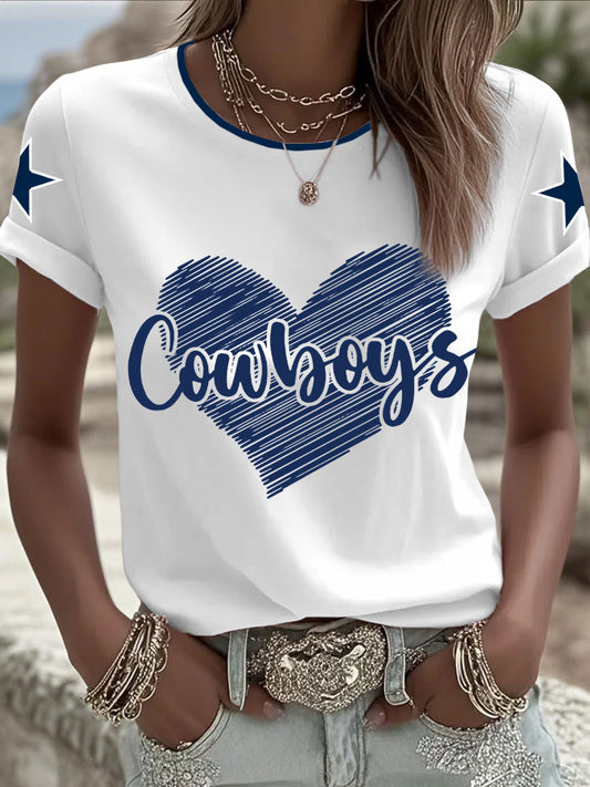 Women's Cowboys Football T-shirts