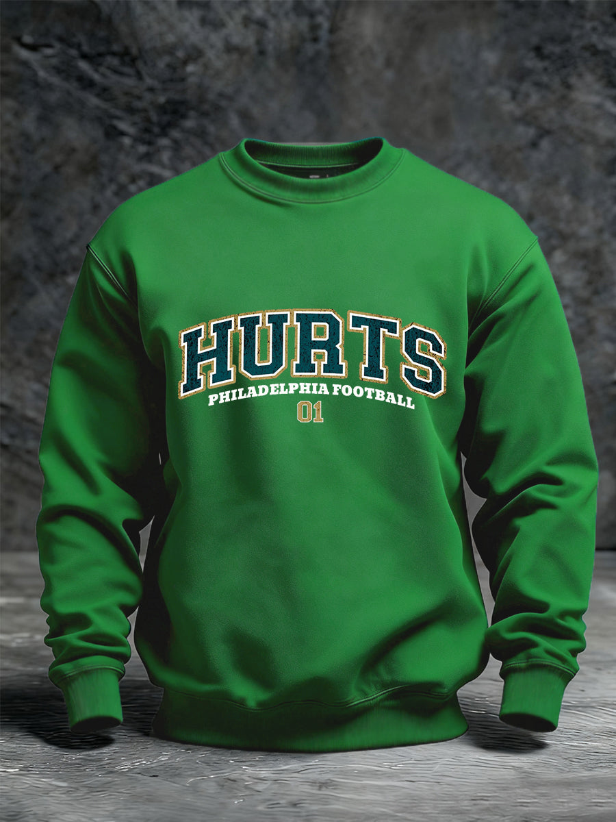 Men's Jalen Hurts Philadelphia Football Fans Lovers Gameday Casual Sweatshirt