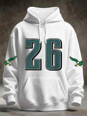 Men's Philadelphia Football Fans Lovers Gameday Casual Hoodie