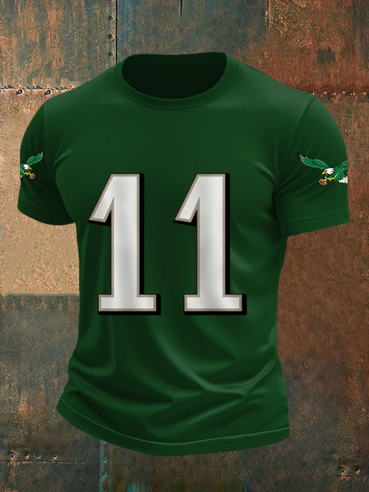 Men's Philadelphia Football Fans Lovers Gameday Casual Tee